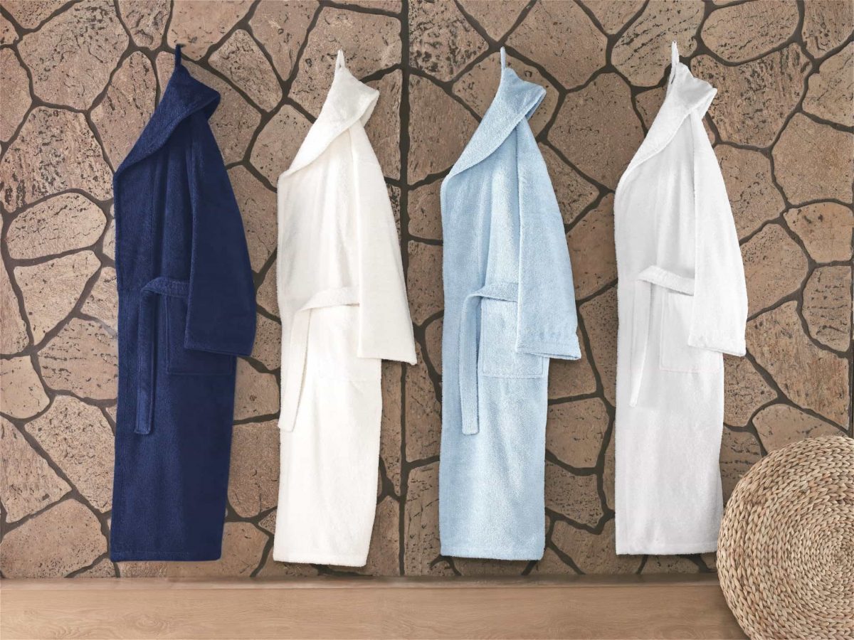 Shawl Collar Turkish Bathrobe