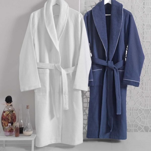 Waffle Terry Turkish Bathrobe