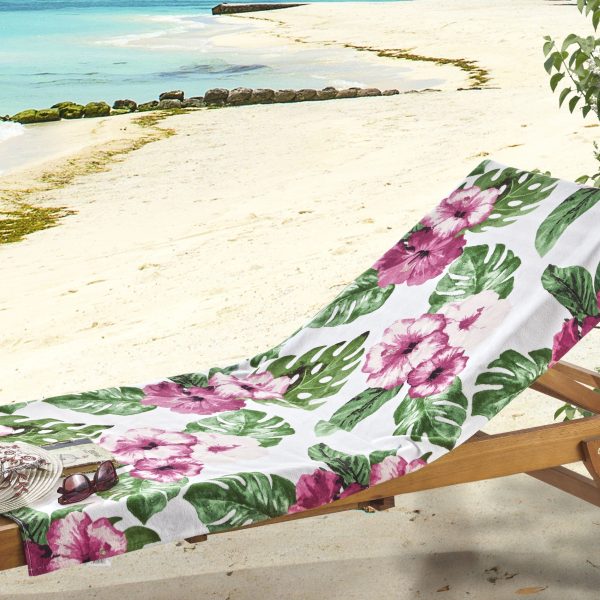 Floral Turkish Cotton Beach Towels