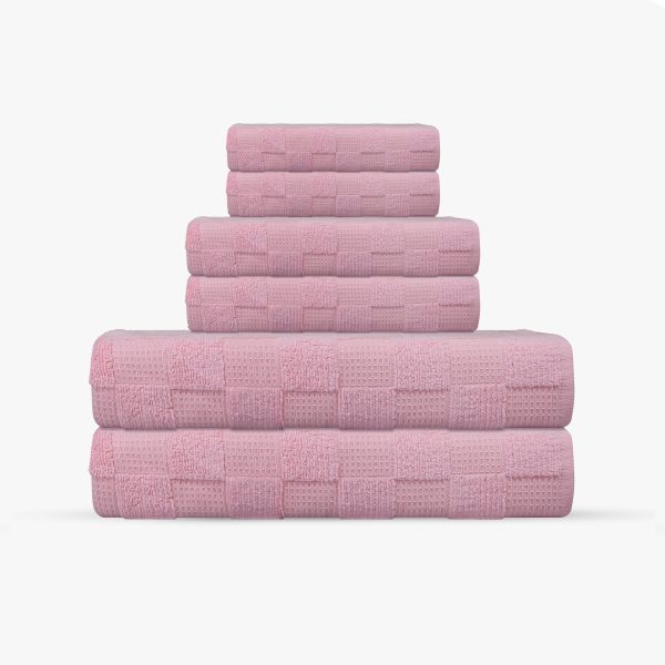 Waffle Terry Turkish Bath Towels